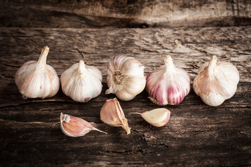 Organic garlic