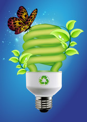 Bulb - Ecological concept