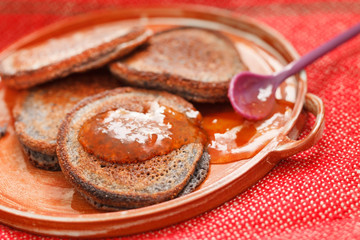 chocolate pancakes