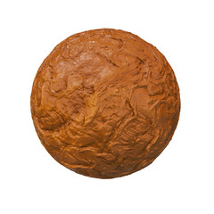 Nougat - isoliert - 3D Render