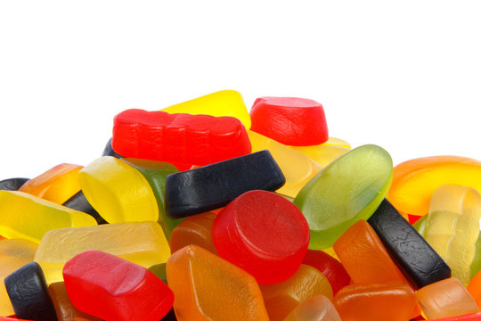 Pile of colorful candy