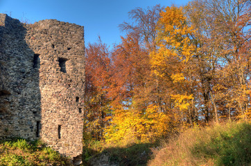 Castle in village Nevicke, Ukraine