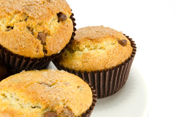 Choc chip muffins