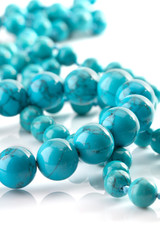 Turquoise necklace and bracelet