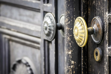 Fototapeta premium old doorknob