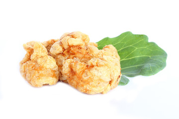 Streaky pork with crispy crackling