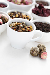 various tea