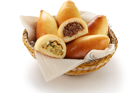 Piroshki, Pirozhki, Russian Food