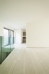 modern architecture, new empty apartment