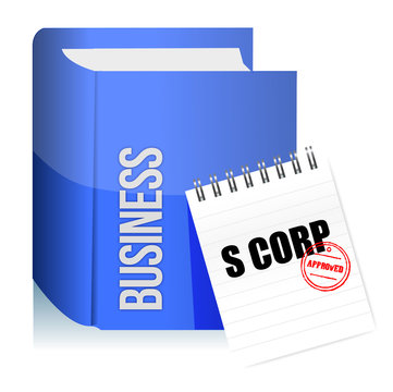 Approved stamp on a s corporation legal document