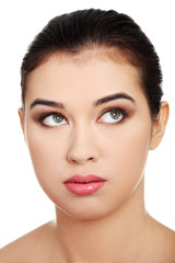 Obraz premium Beautiful elegant young woman