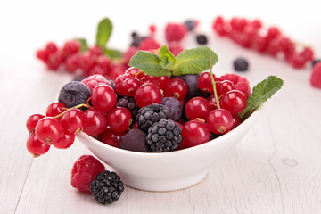 assortment of berries