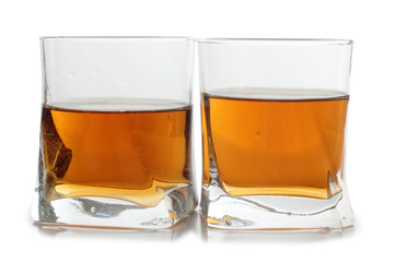 Whiskey in cups