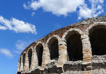 Roman Arena In Verona Italy