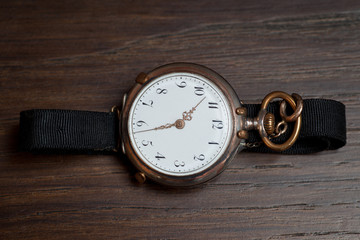 Alte Arband/Taschenuhr
