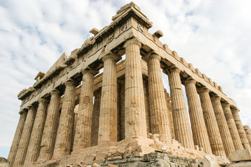 Obraz premium Partenon na Akropolu w Atenach, Grecja