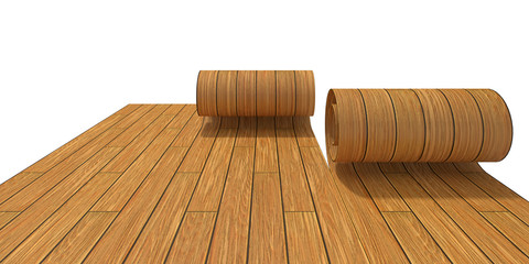 linoleum on a white background