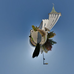 Mini planet church richnava