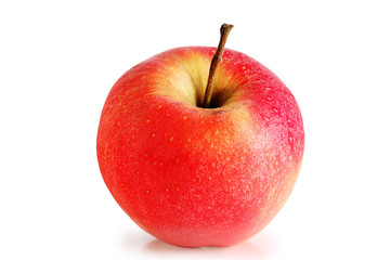 Ripe red apple.