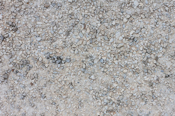 texture of wet gravel road