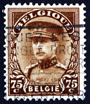 Postage Stamp Belgium 1932 King Albert I Of Belgium