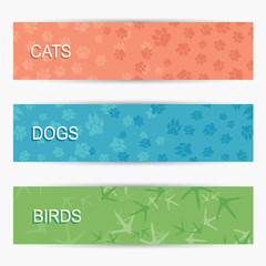 Pet banners