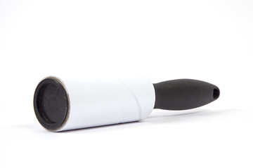 Fusselroller liegend auf weiß isoliert