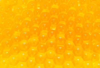 Soil for flowers of colored balls