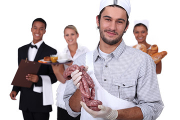 Various professionals