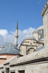 Fototapeta na wymiar Zabytki w Stambule. Shehzad Mosque, Turcja.