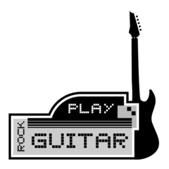 Play guitar icon