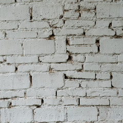 white brick wall