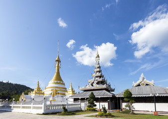 Fototapeta premium Wat Jong Kham Wat Jong Klang