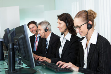 Call centre operators