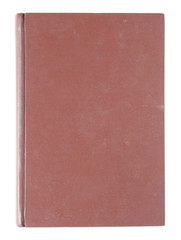 Old red cover book isolated on white background © aopsan