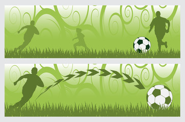 Football banners