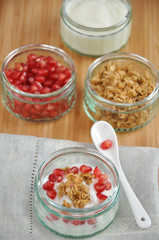 Granatapfel Müsli