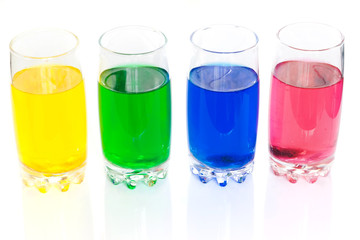 Colorful liquids