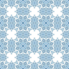 Seamless Background Snowflake