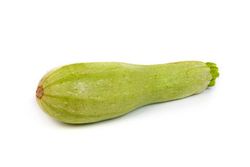 Courgette/zucchini. Isolated on white.