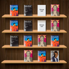 Newsstand, vector Eps10 illustration. © Ivan Kopylov