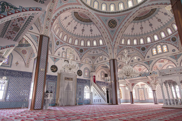 Obraz premium Inside Manavgat mosque, Turkey