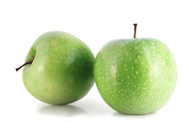 Green apples.