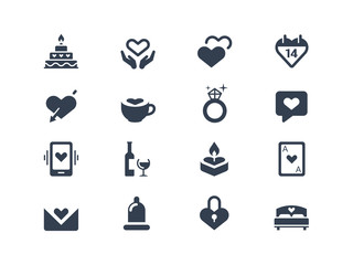 Valentine icons