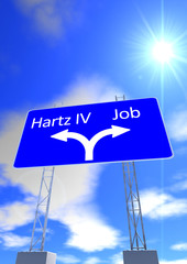 Entscheidung -> Hartz IV oder Job