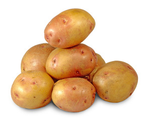 raw potatoes