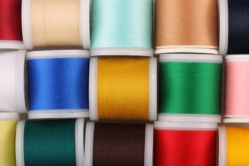 Сoils with color threads