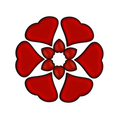 Flower of hearts