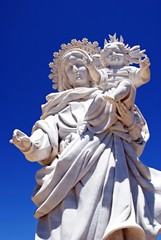 Fototapeta premium Mother and child statue, Garrucha, Spain © Arena Photo UK