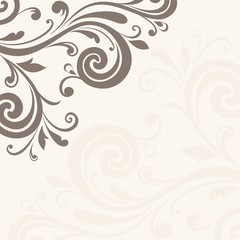 Floral background. Wedding invitation.